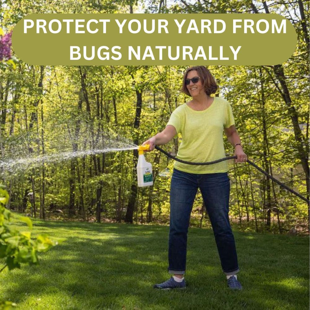 Protect your yard from bugs naturally with Tick & Mosquito Outdoor Yard Spray