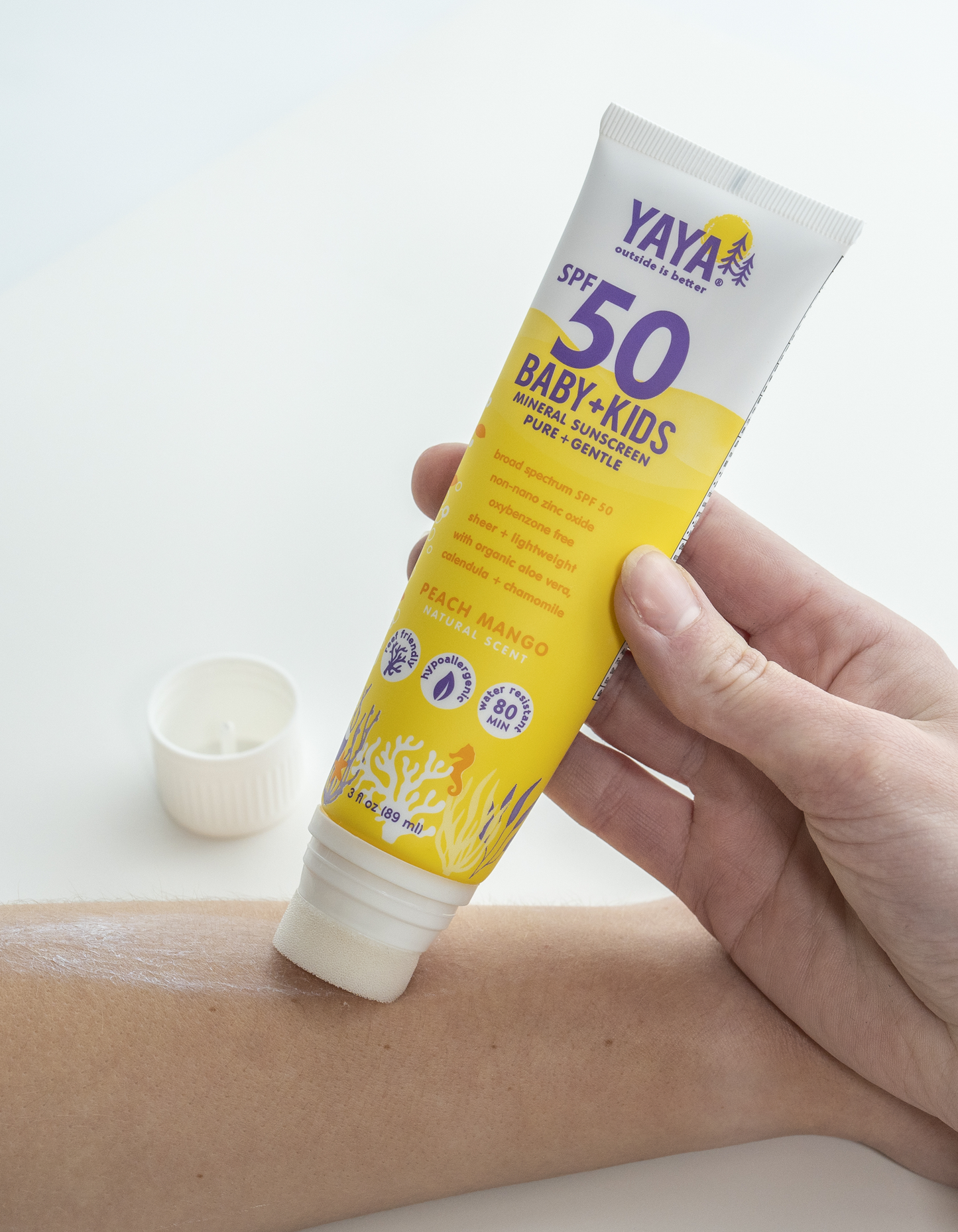 
                  
                    SPF 50 Baby + Kids Mineral Sunscreen
                  
                