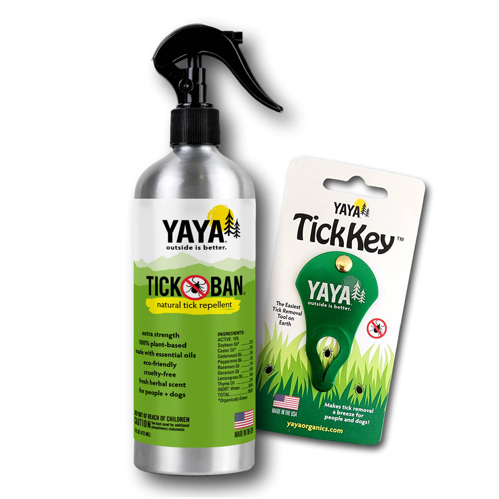 TICK BAN® Tick Repellent 16 oz + Tick Key® Tick Remover Tool Bundle