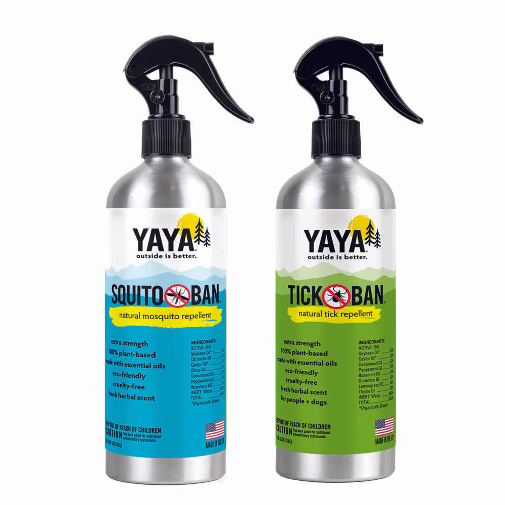 Natural Bug Repellents 16 oz Bundle (Tick Ban + Squito Ban)