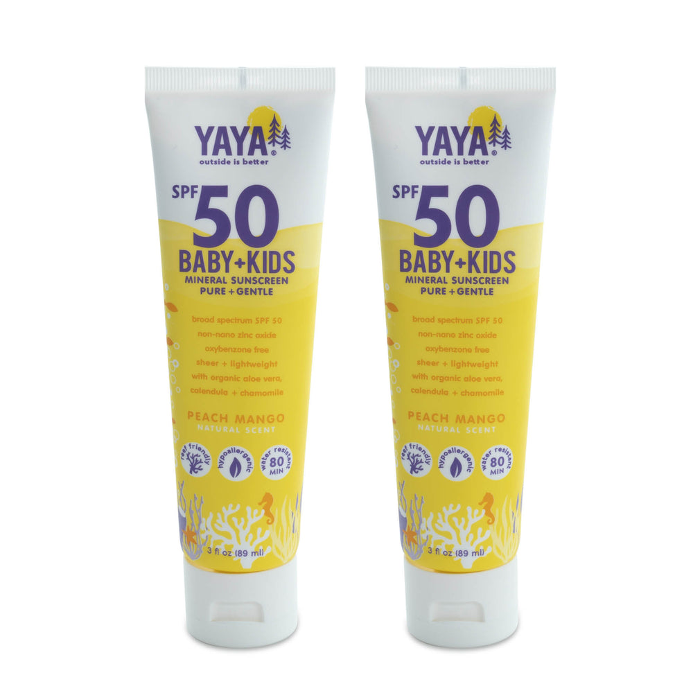 Baby + Kids SPF 50 Mineral Sunscreen (Duo-Pack)