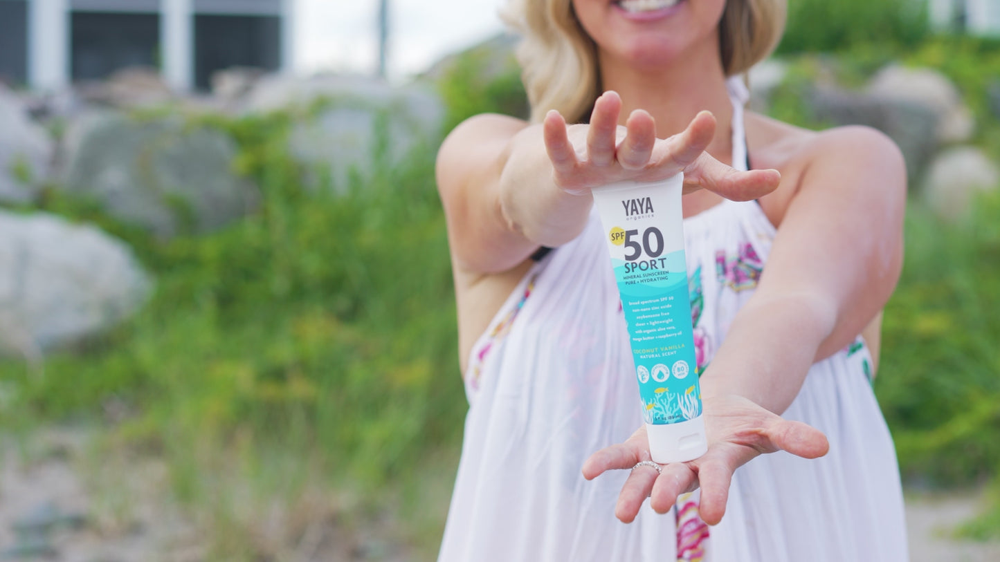 
                  
                    Load and play video in Gallery viewer, SPF 50 SPORT Mineral Sunscreen
                  
                